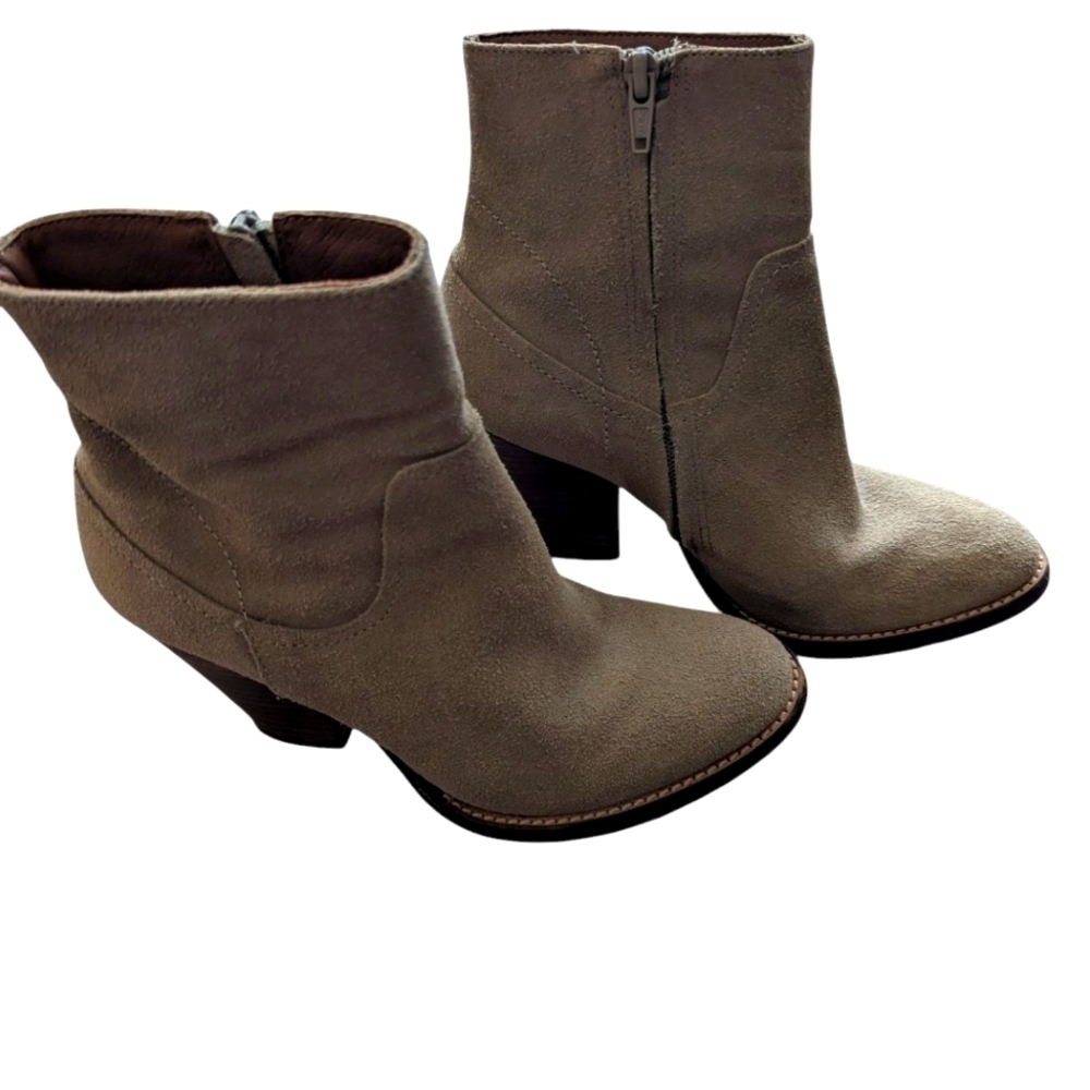 Matisse,Women's Tan Keegan Western Ankle Boots,Size 6